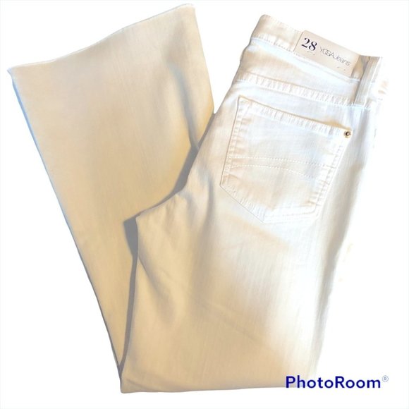 Yoga Jeans Wide Leg Cropped Jean - Picture 3 of 10